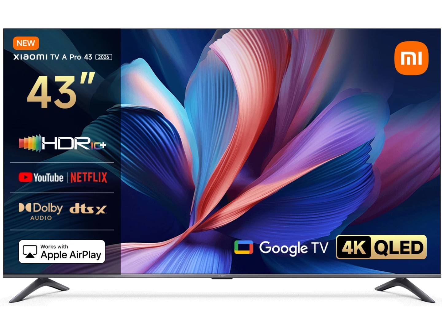 Телевізор Xiaomi TV A Pro 43 2026 (L43MB-APME)